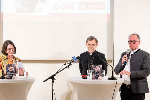 Buchpräsentation Für euch Bischof, mit euch Christ
