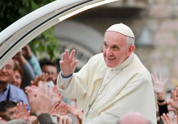 Papst Franziskus, Papamobil